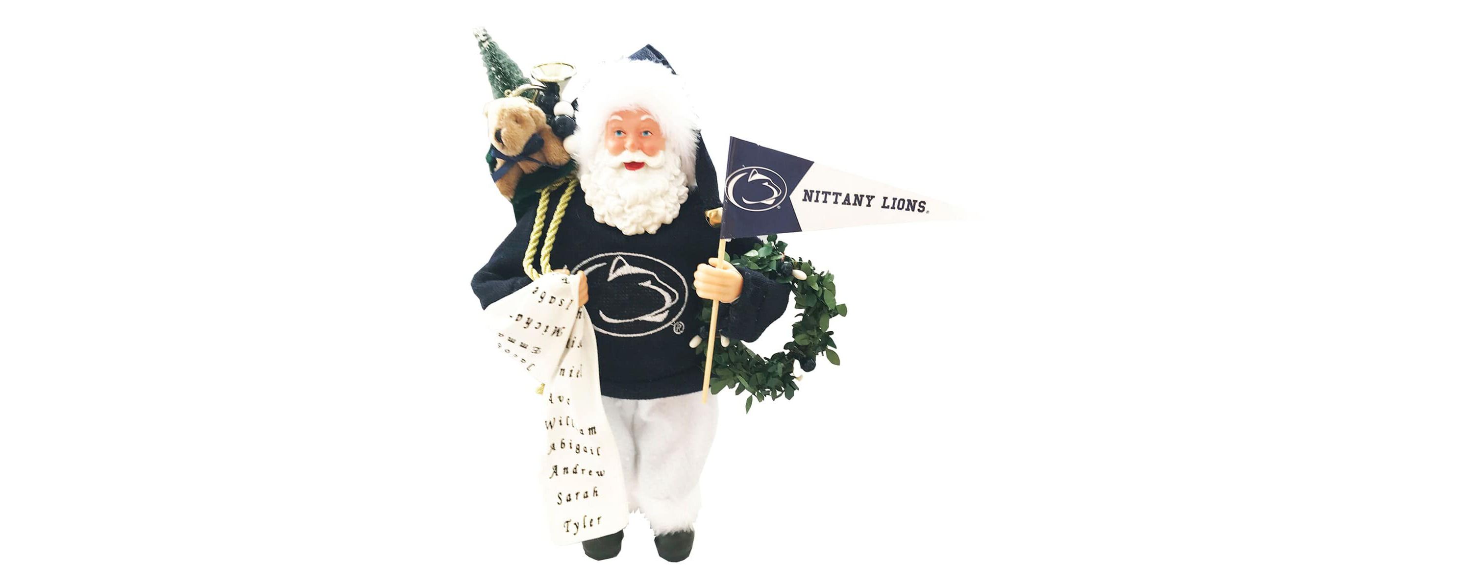 NCAA Penn State Nittany Lions 12" Proud Santa