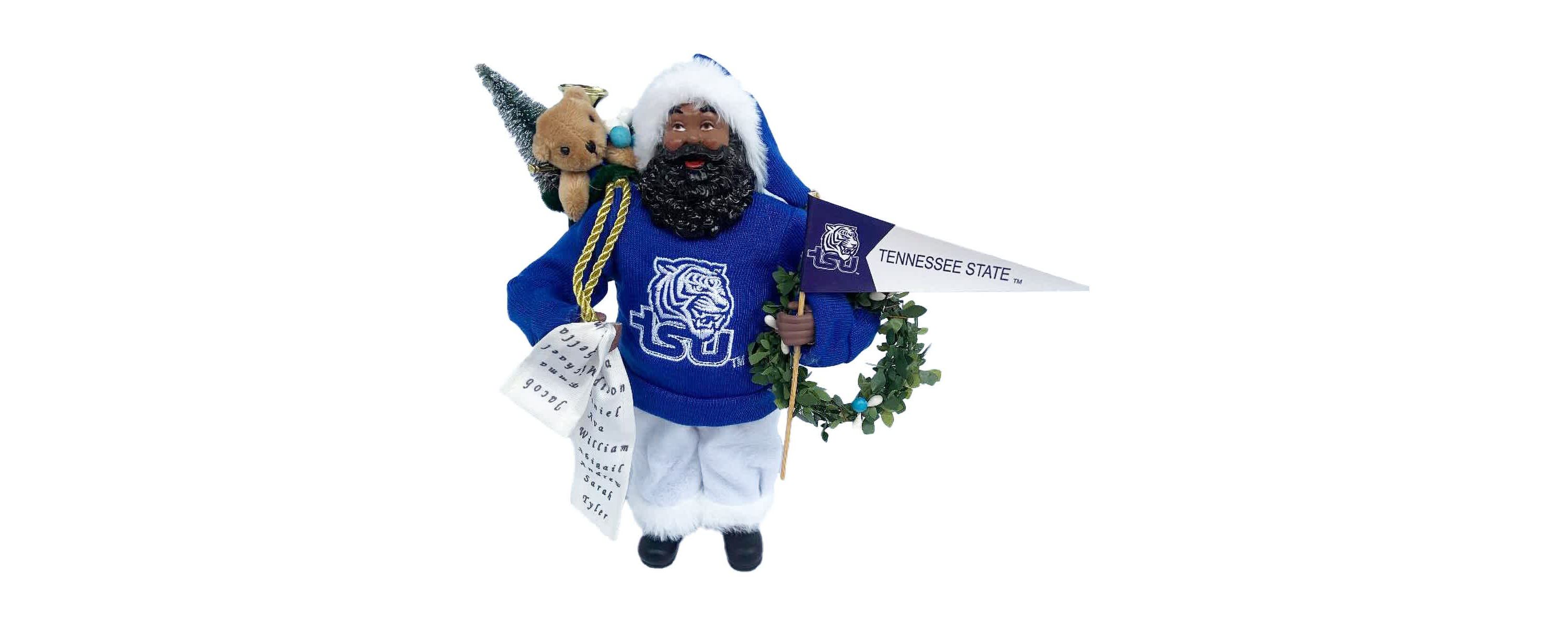 NCAA Tennessee State Tigers 12" Proud Santa