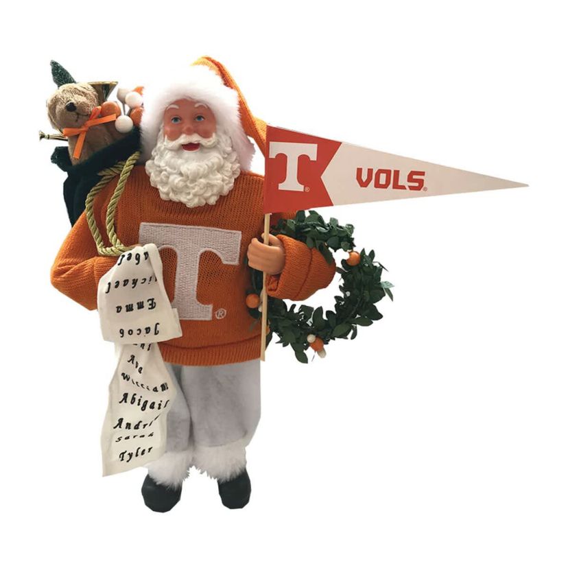 NCAA Tennessee Volunteers 12" Proud Santa