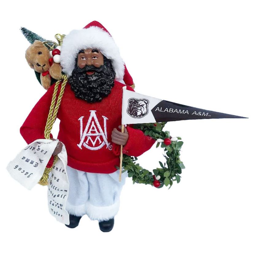 NCAA Alabama A&M Bulldogs 12" Proud Santa