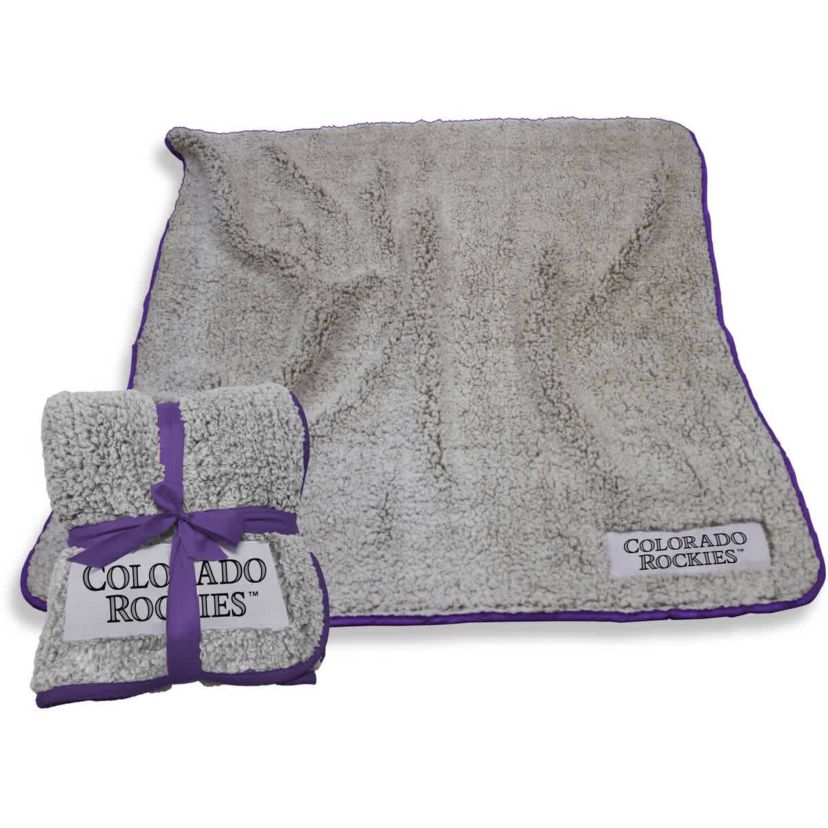MLB Colorado Rockies 50" x 60" Frosty Fleece Team Blanket