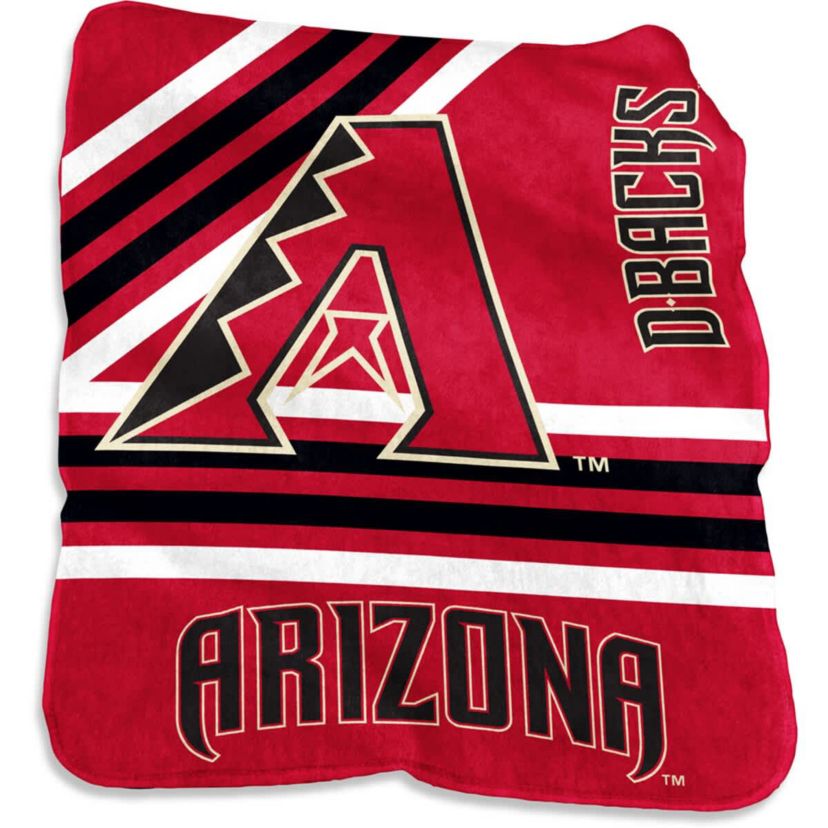MLB Arizona Diamondbacks 50 x 60 Plush Raschel Throw Blanket