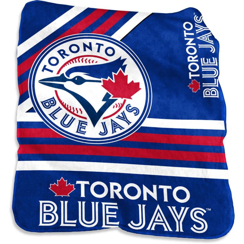 Toronto Blue Jays MLB Toronto Jays 50 x 60 Plush Raschel Throw Blanket