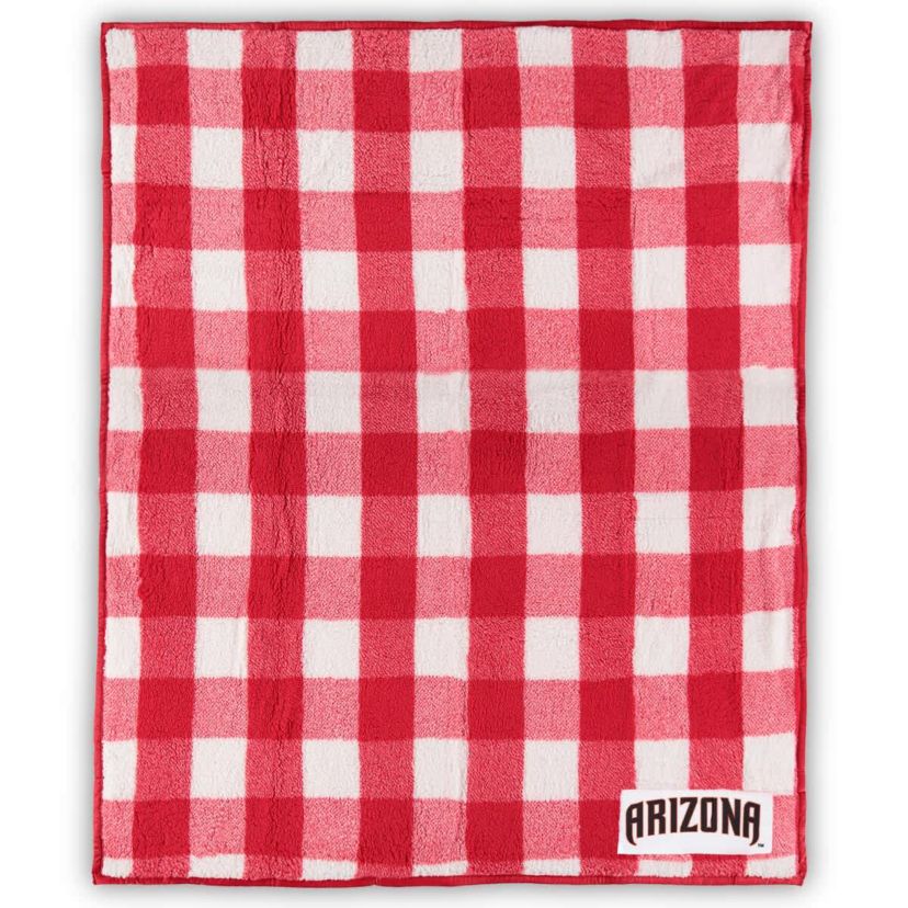 MLB Arizona Diamondbacks 50 x 60 Buffalo Check Frosty Fleece Blanket