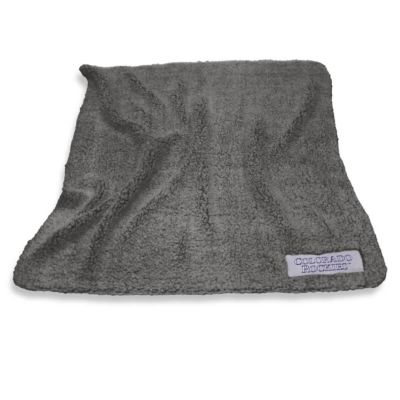 Logo Brands MLB Colorado Rockies 60'' x 50'' Frosty Fleece Blanket