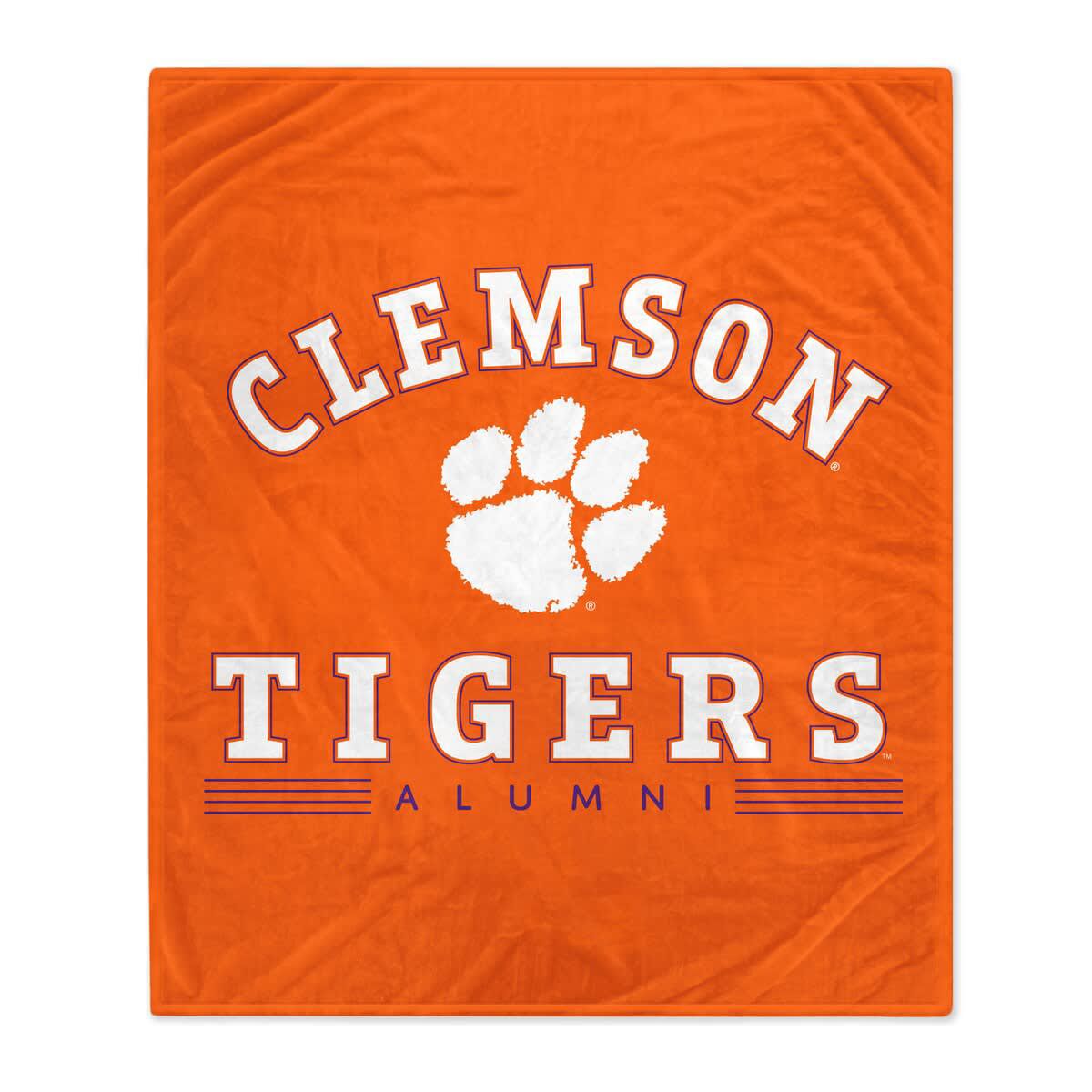 NCAA Clemson Tigers 60 x 70 Alumni Fleece Blanket