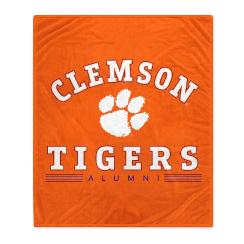 NCAA Clemson Tigers 60 x 70 Alumni Fleece Blanket