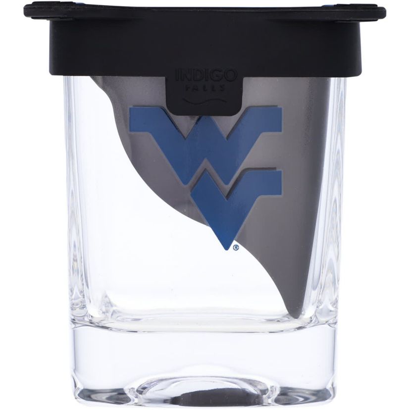 NCAA West Virginia Mountaineers 10oz. Ice Wedge Glass