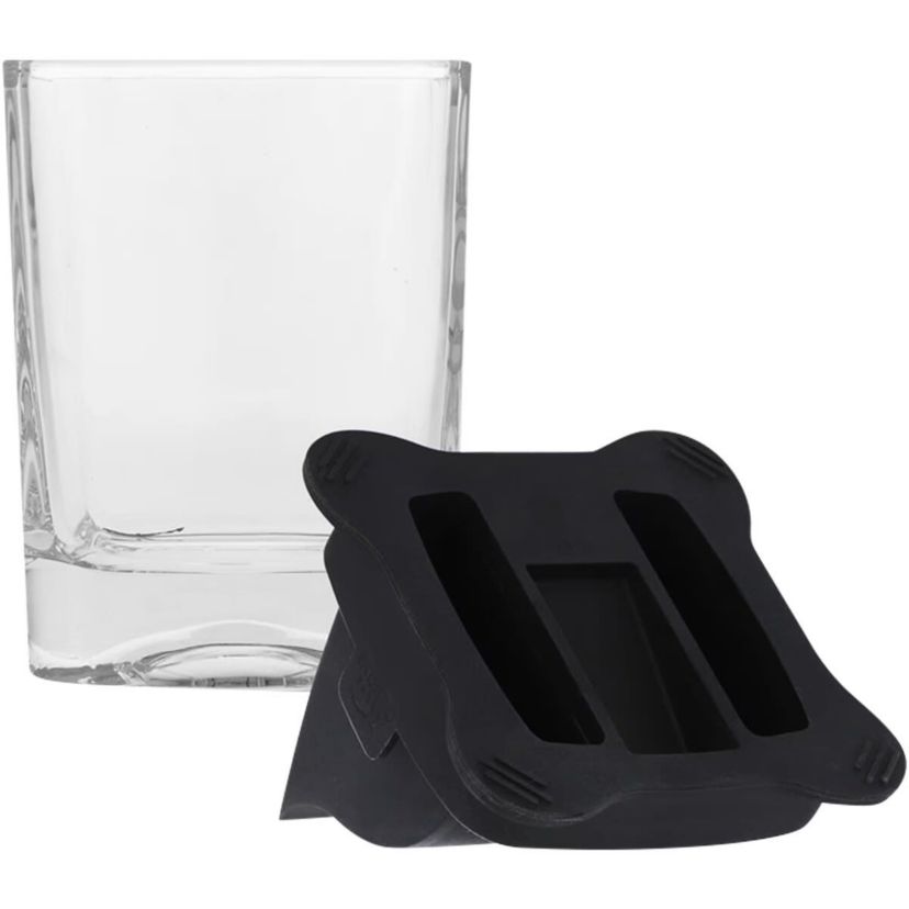 NCAA Wisconsin Badgers 10oz. Ice Wedge Glass
