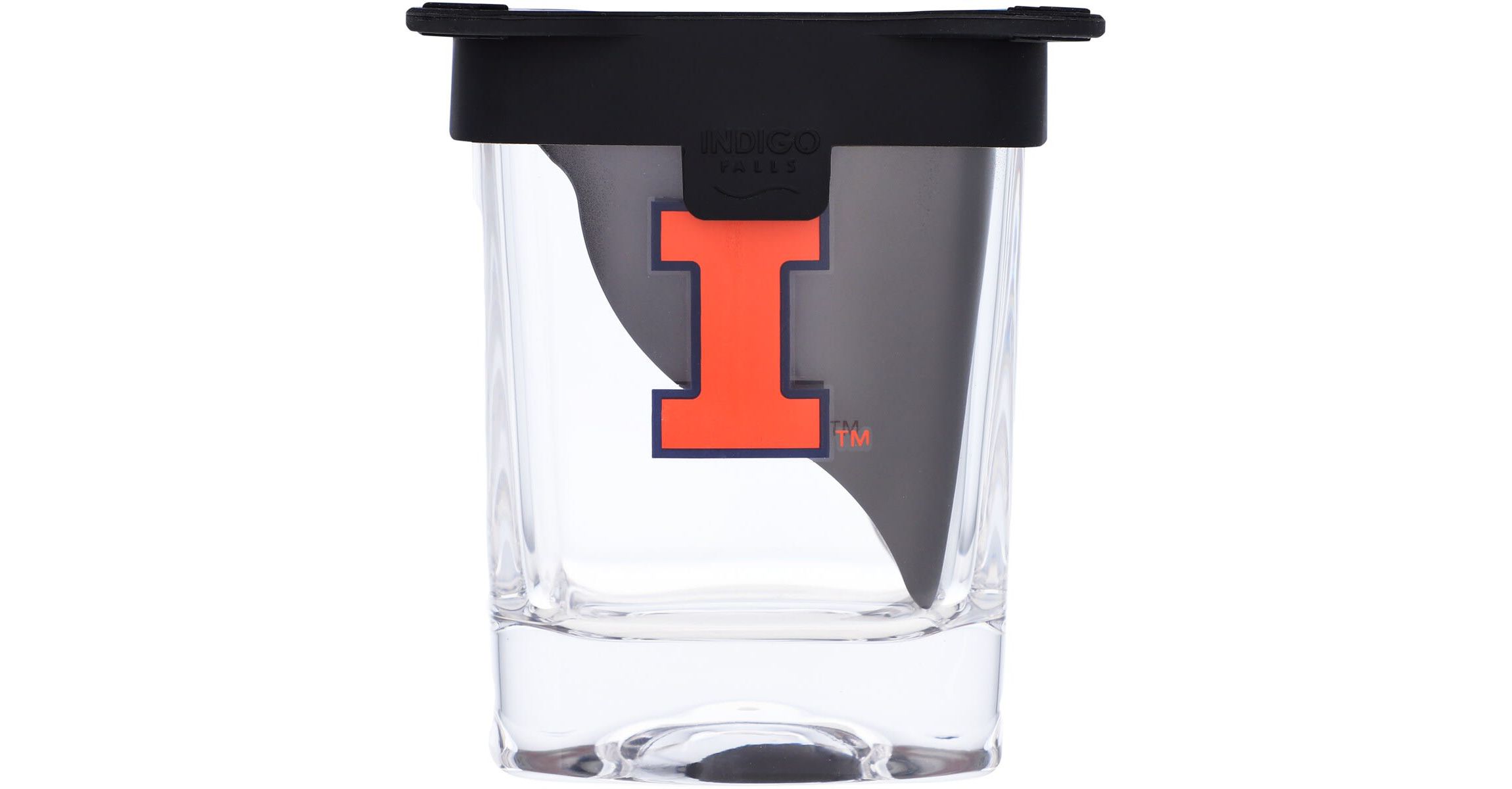 NCAA Illinois Fighting Illini 10oz. Ice Wedge Glass