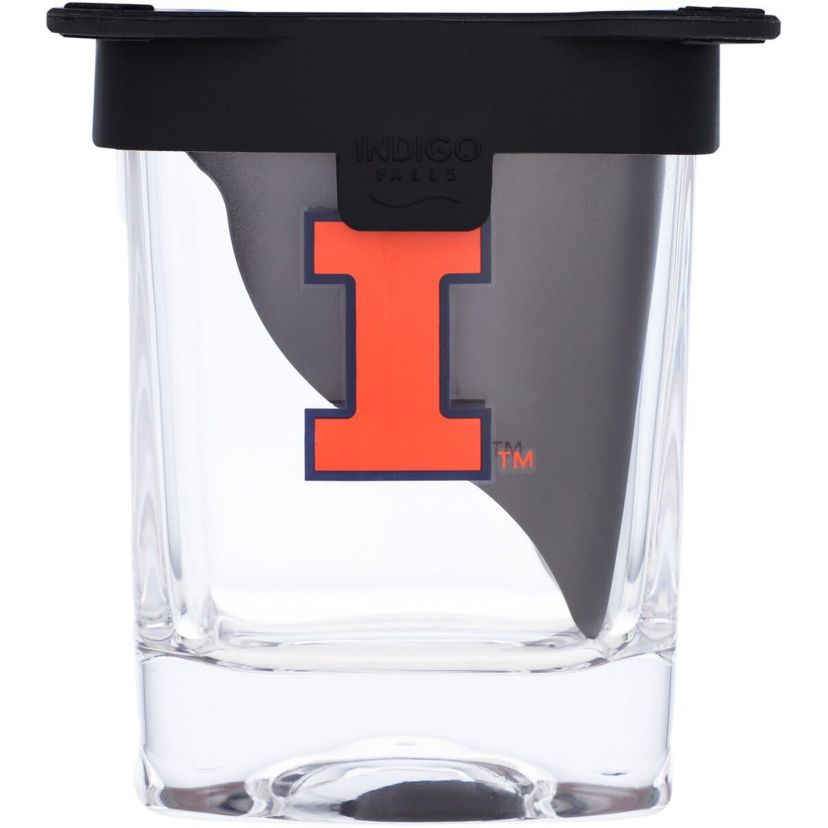NCAA Illinois Fighting Illini 10oz. Ice Wedge Glass