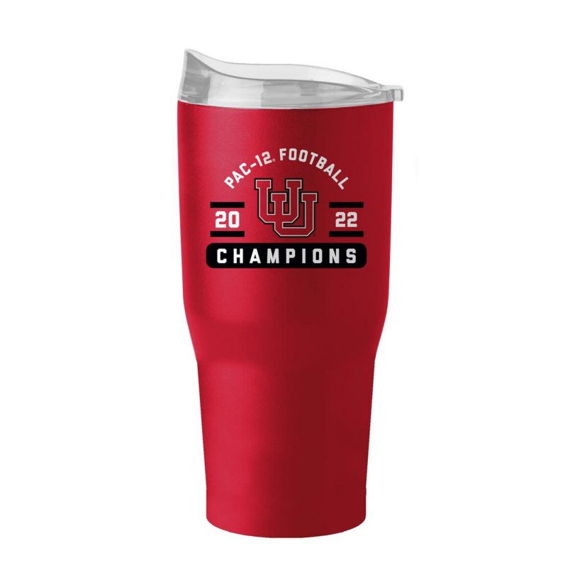 NCAA Utah Utes 2022 PAC-12 Football Conference s 30oz. Powder Coat Tumbler