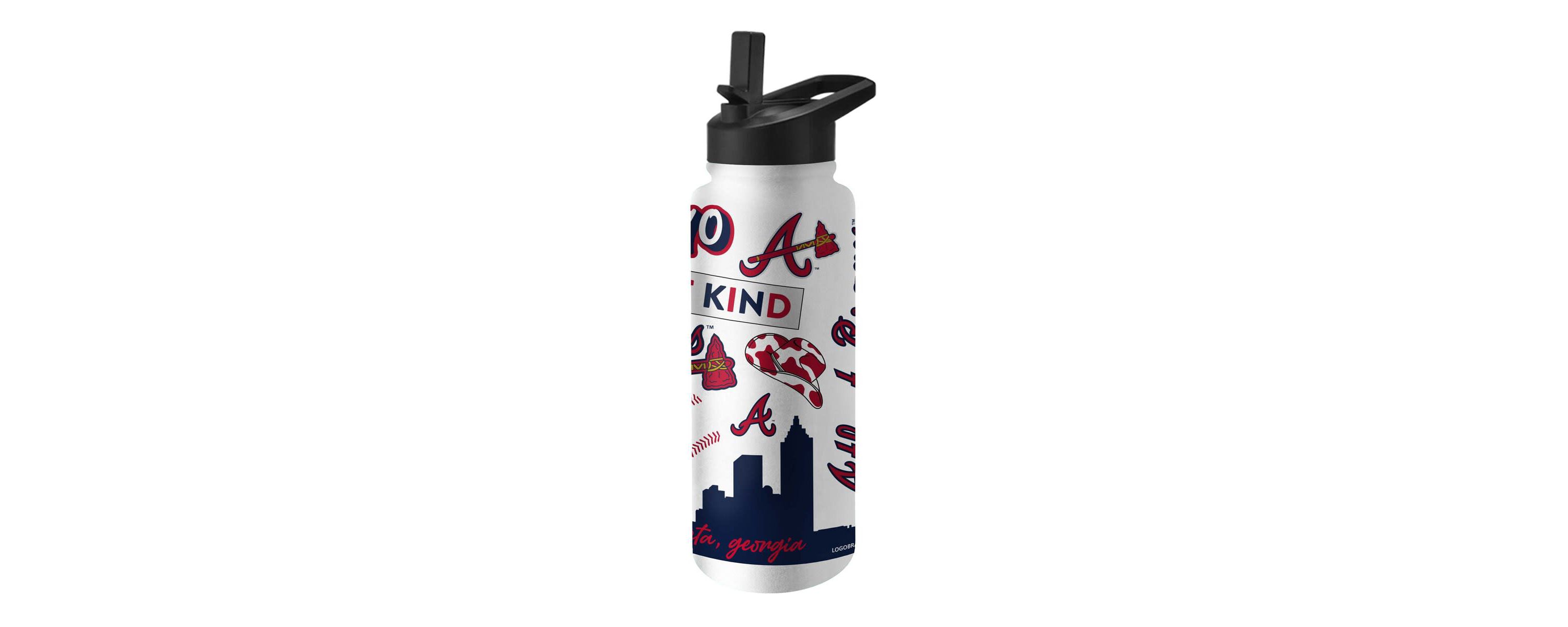 MLB Atlanta Braves 34oz. Native Quencher Bottle