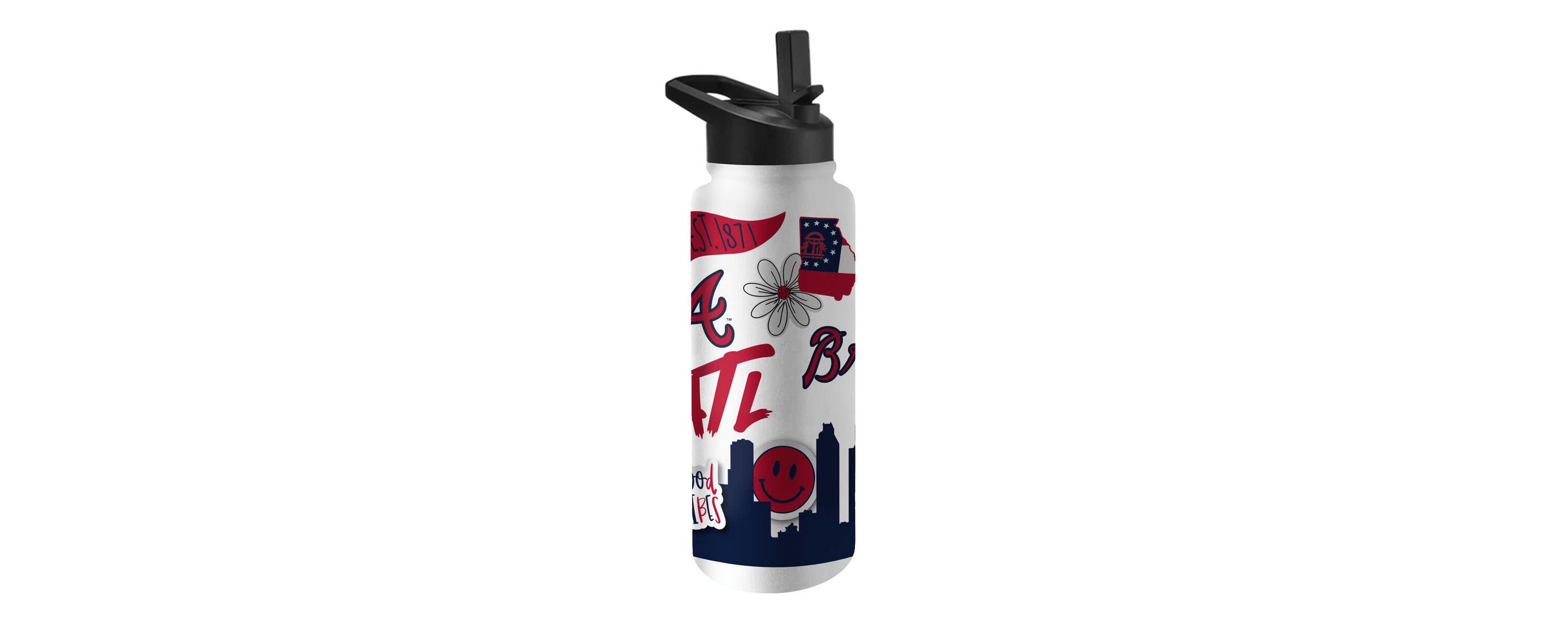 MLB Atlanta Braves 34oz. Native Quencher Bottle