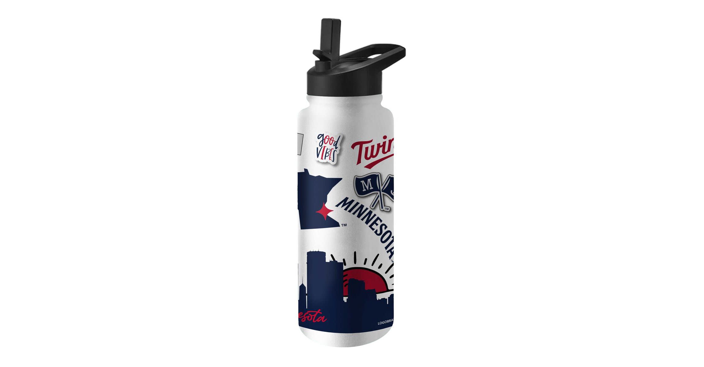 MLB Minnesota Twins 34oz. Native Quencher Bottle