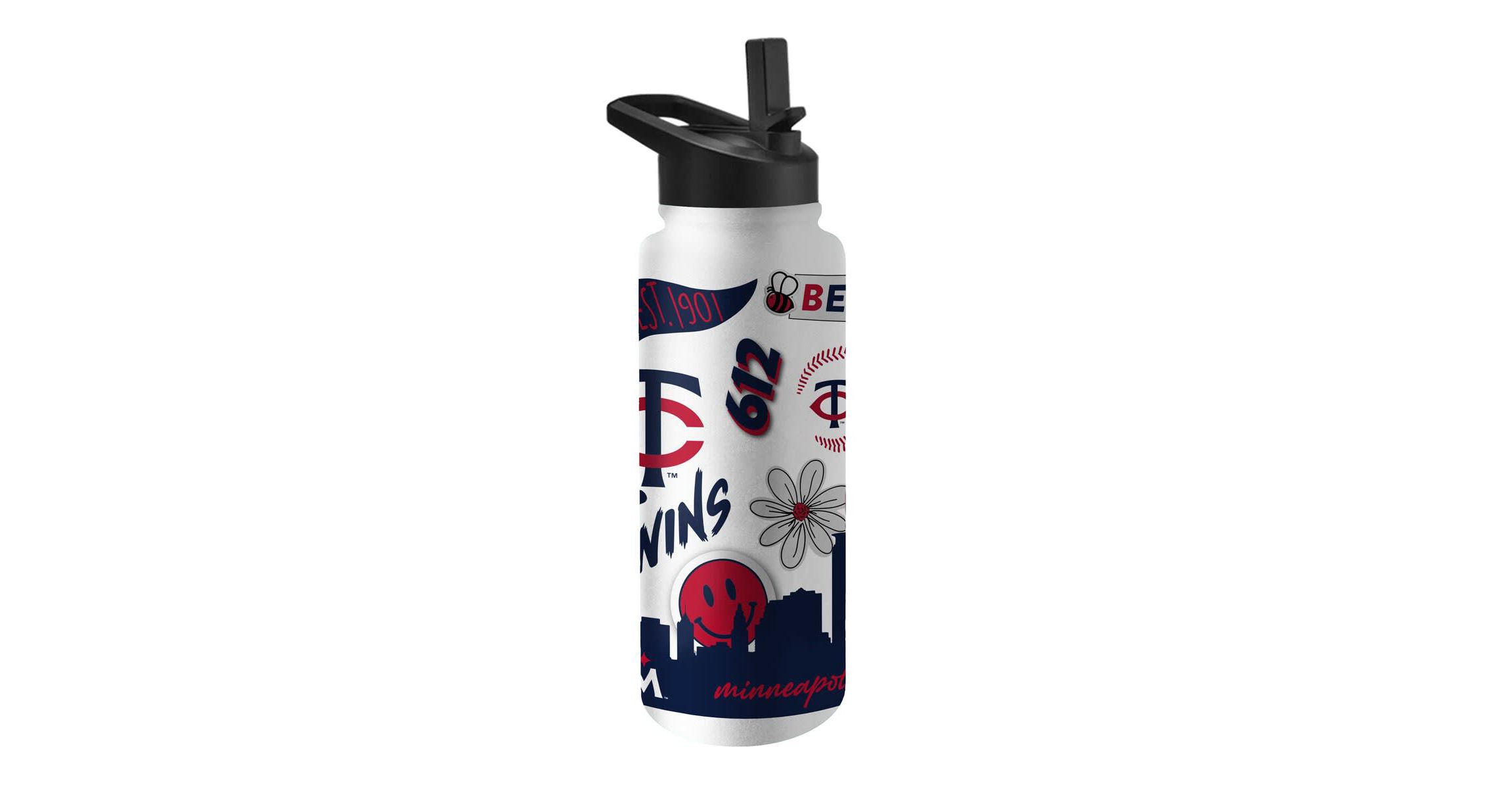 MLB Minnesota Twins 34oz. Native Quencher Bottle