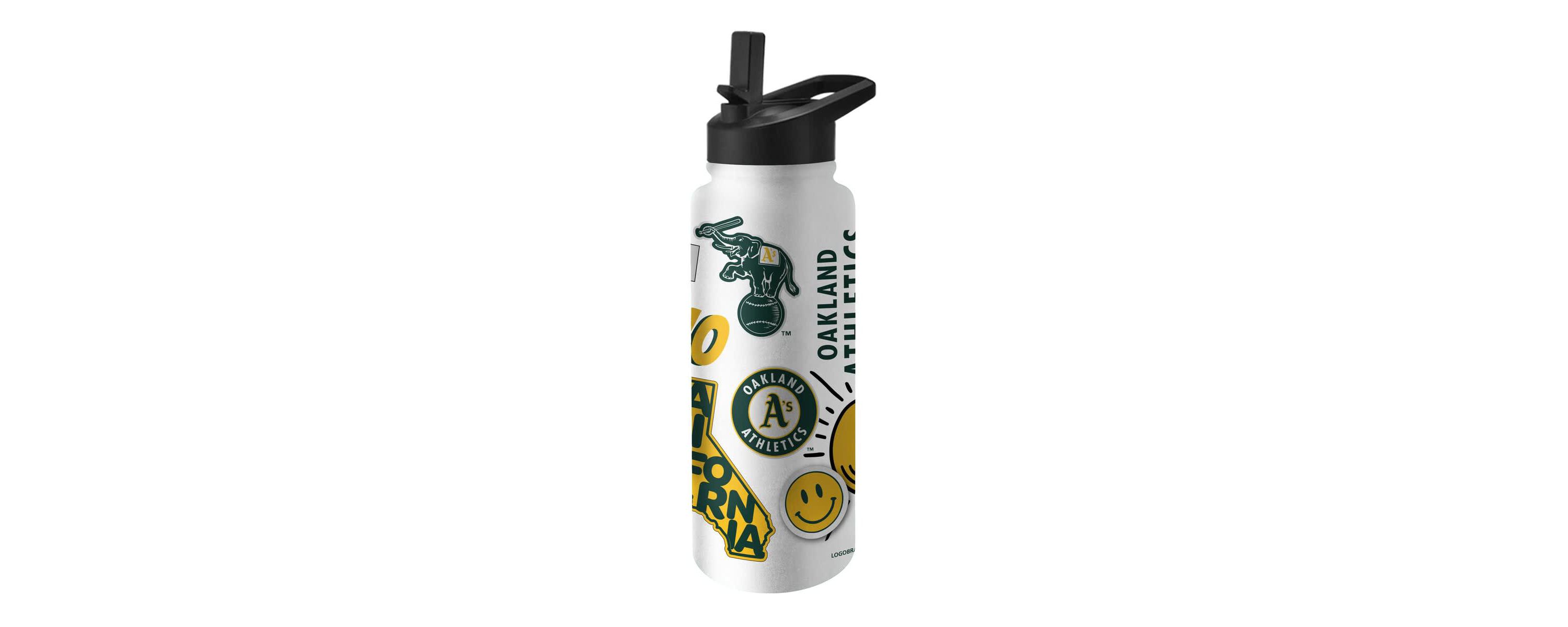 Cooperstown Teams Oakland Athletics 34oz. Native Quencher Bottle