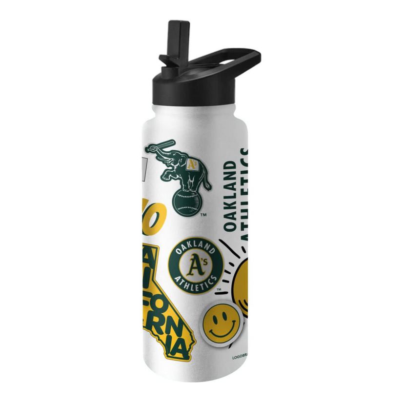 Cooperstown Teams Oakland Athletics 34oz. Native Quencher Bottle