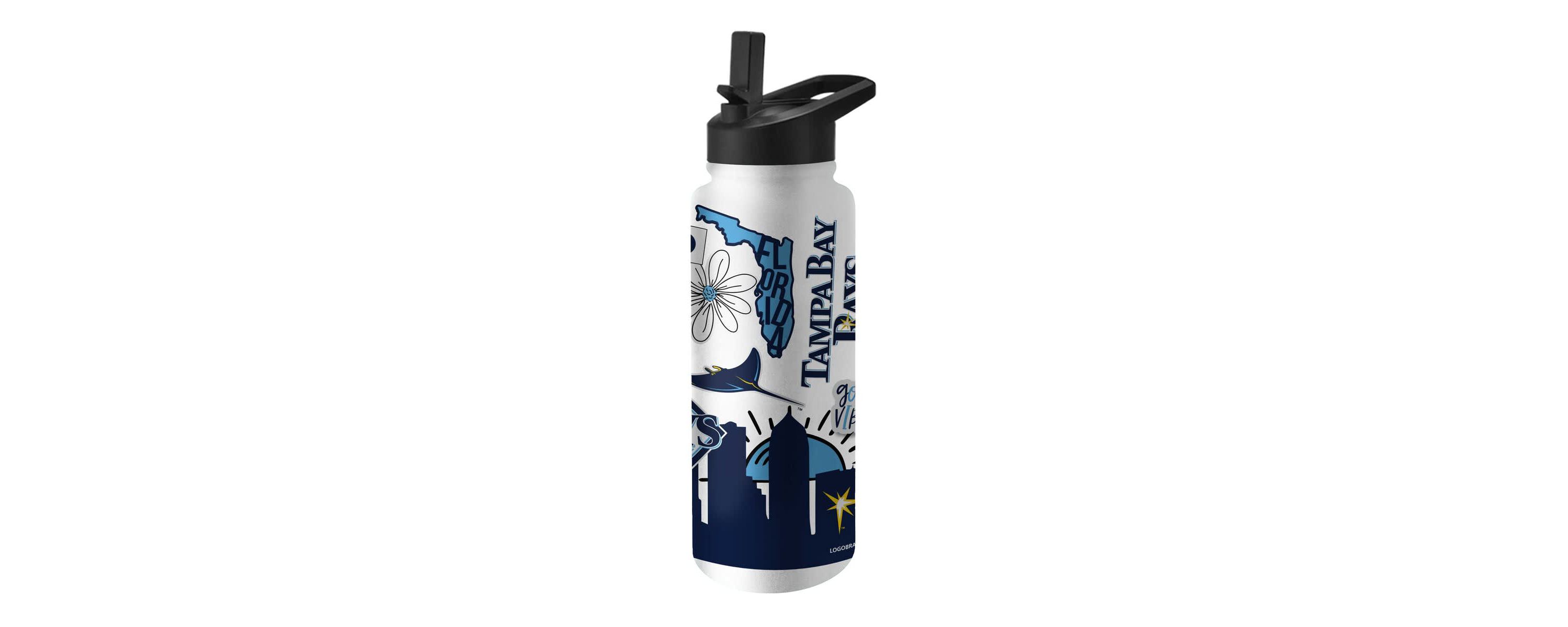MLB Tampa Bay Rays 34oz. Native Quencher Bottle