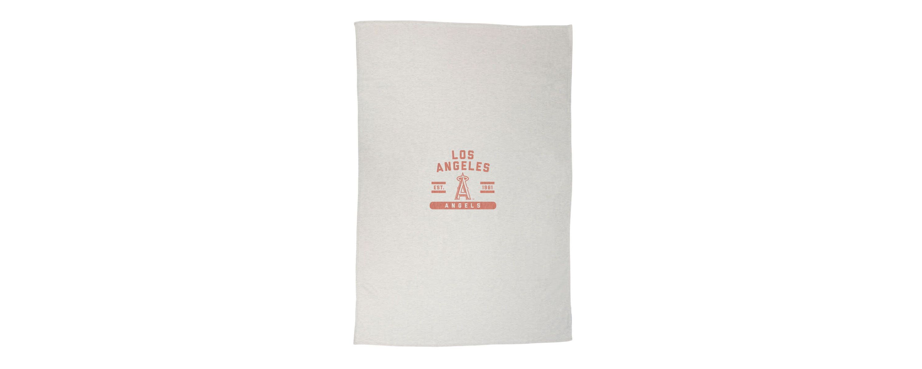 MLB Los Angeles Angels 54 x 84 Sweatshirt Blanket