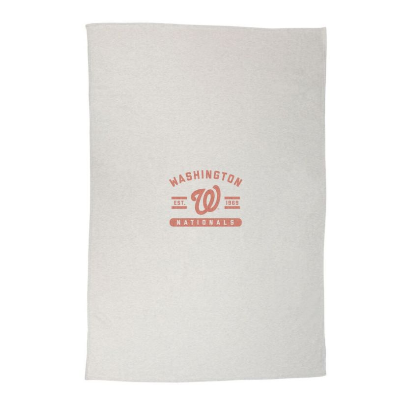 MLB Washington Nationals 54 x 84 Sweatshirt Blanket