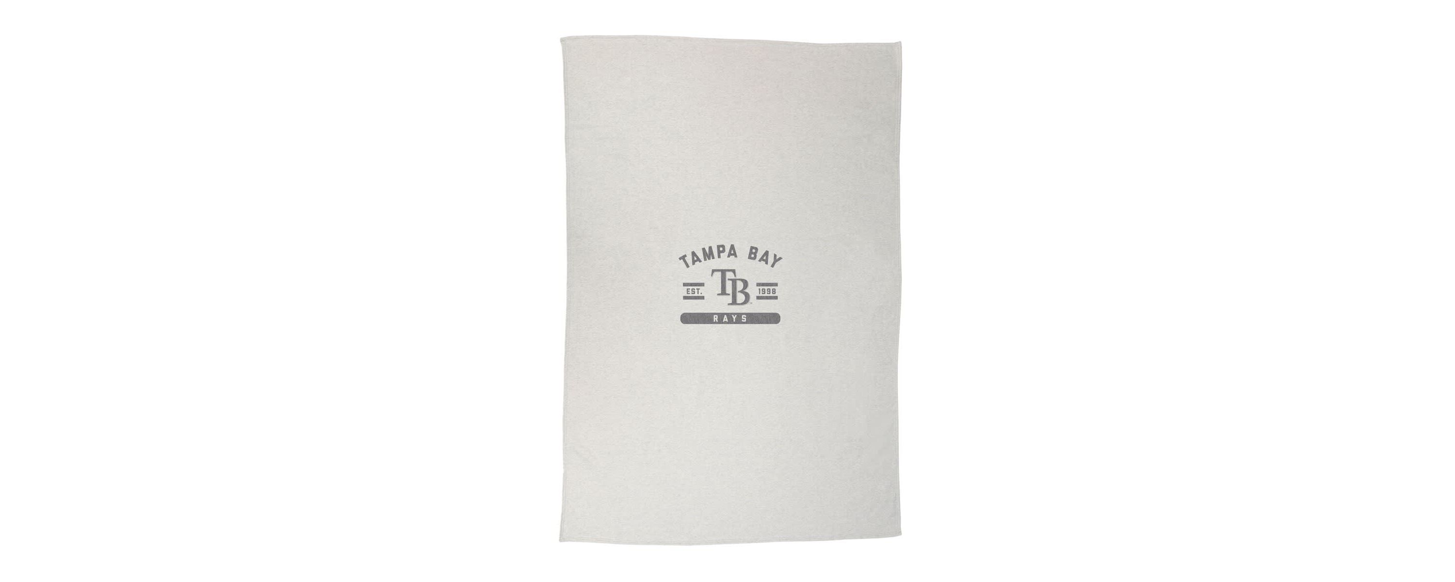 MLB Tampa Bay Rays 54 x 84 Sweatshirt Blanket