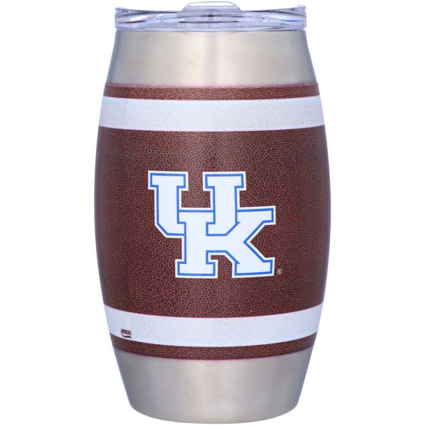 NCAA Kentucky Wildcats 15oz. Football Tumbler