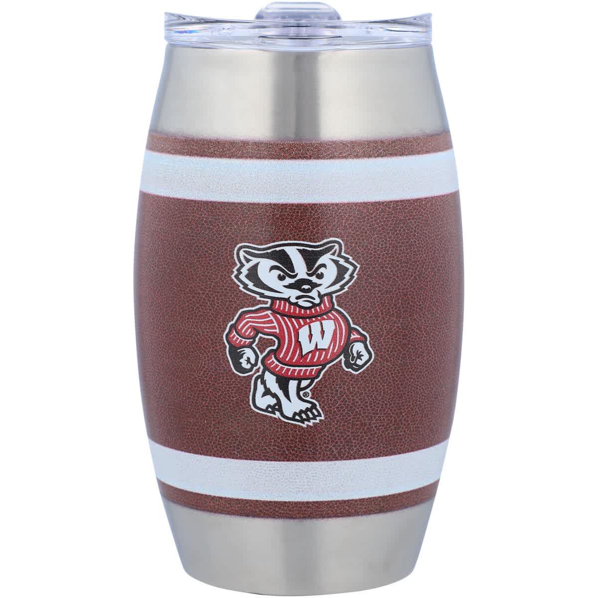 NCAA Wisconsin Badgers 15oz. Football Tumbler