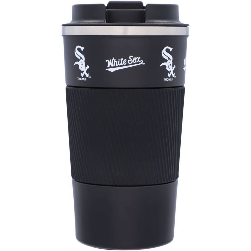 Chicago White Sox MLB Chicago Sox 18oz Coffee Tumbler with Silicone Grip