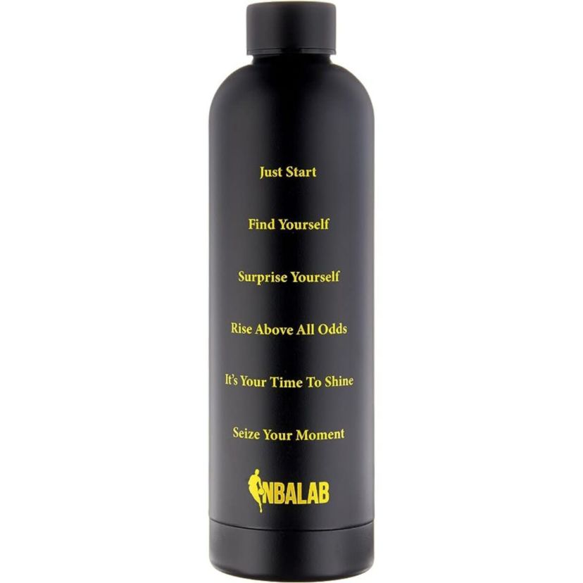 NBA Blacc Bottle Golden State Warriors 25oz. Stainless Water Bottle