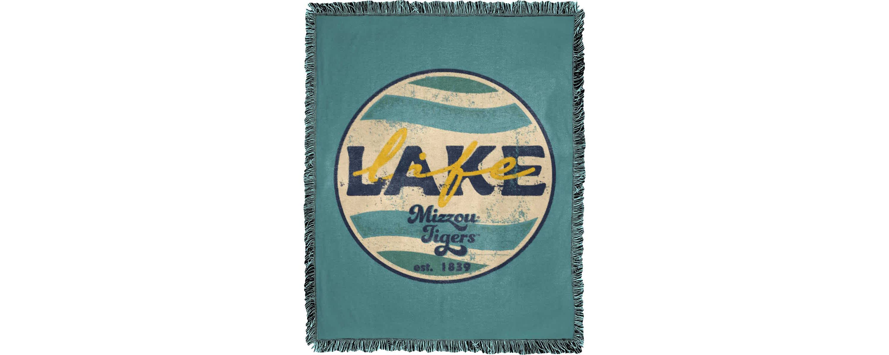 NCAA Missouri Tigers 46" x 59" Lake Fun Blanket