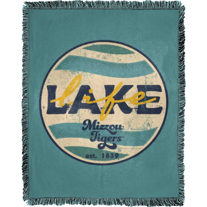 NCAA Missouri Tigers 46" x 59" Lake Fun Blanket