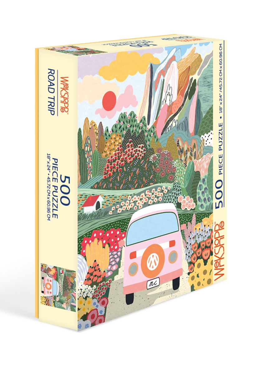 Road Trip 500 Piece Puzzle