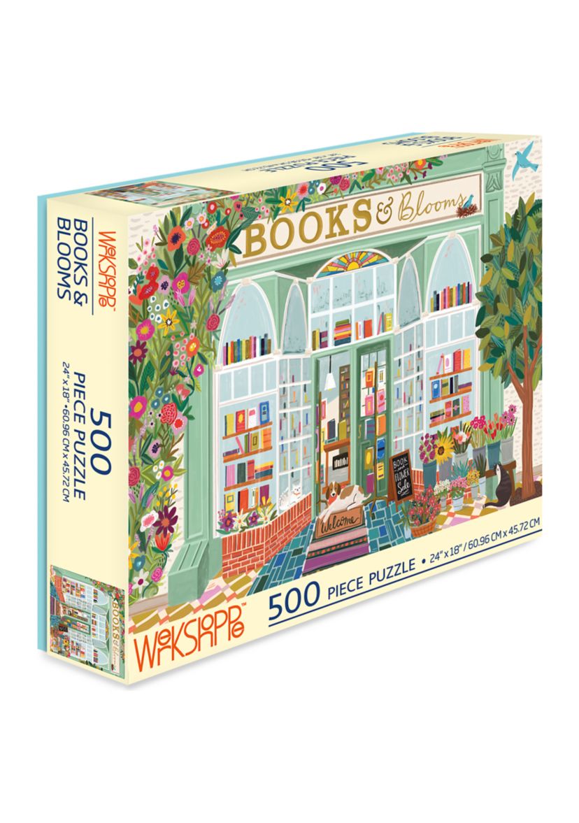 Book Blooms 500 Piece Puzzle