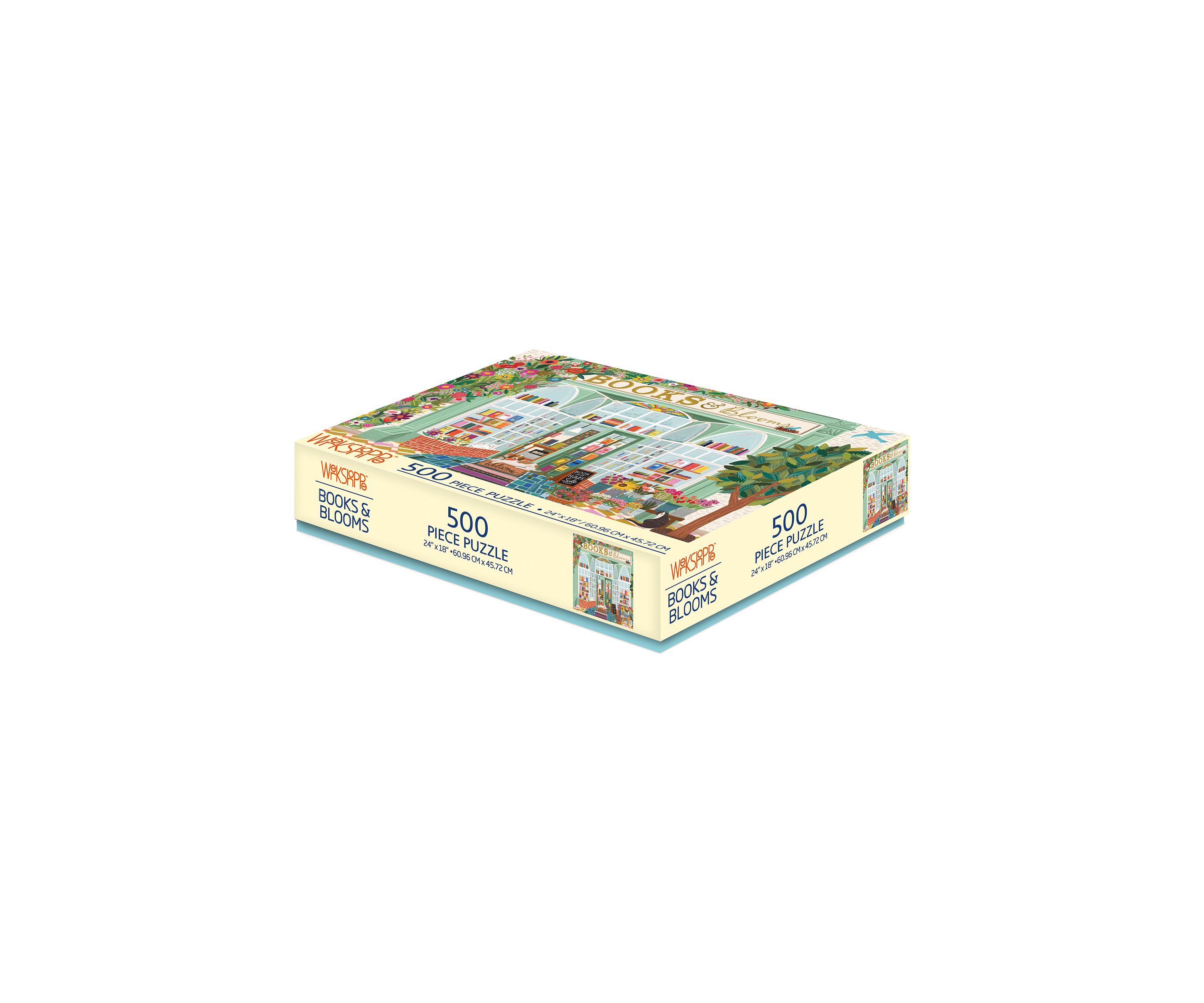 Book Blooms 500 Piece Puzzle