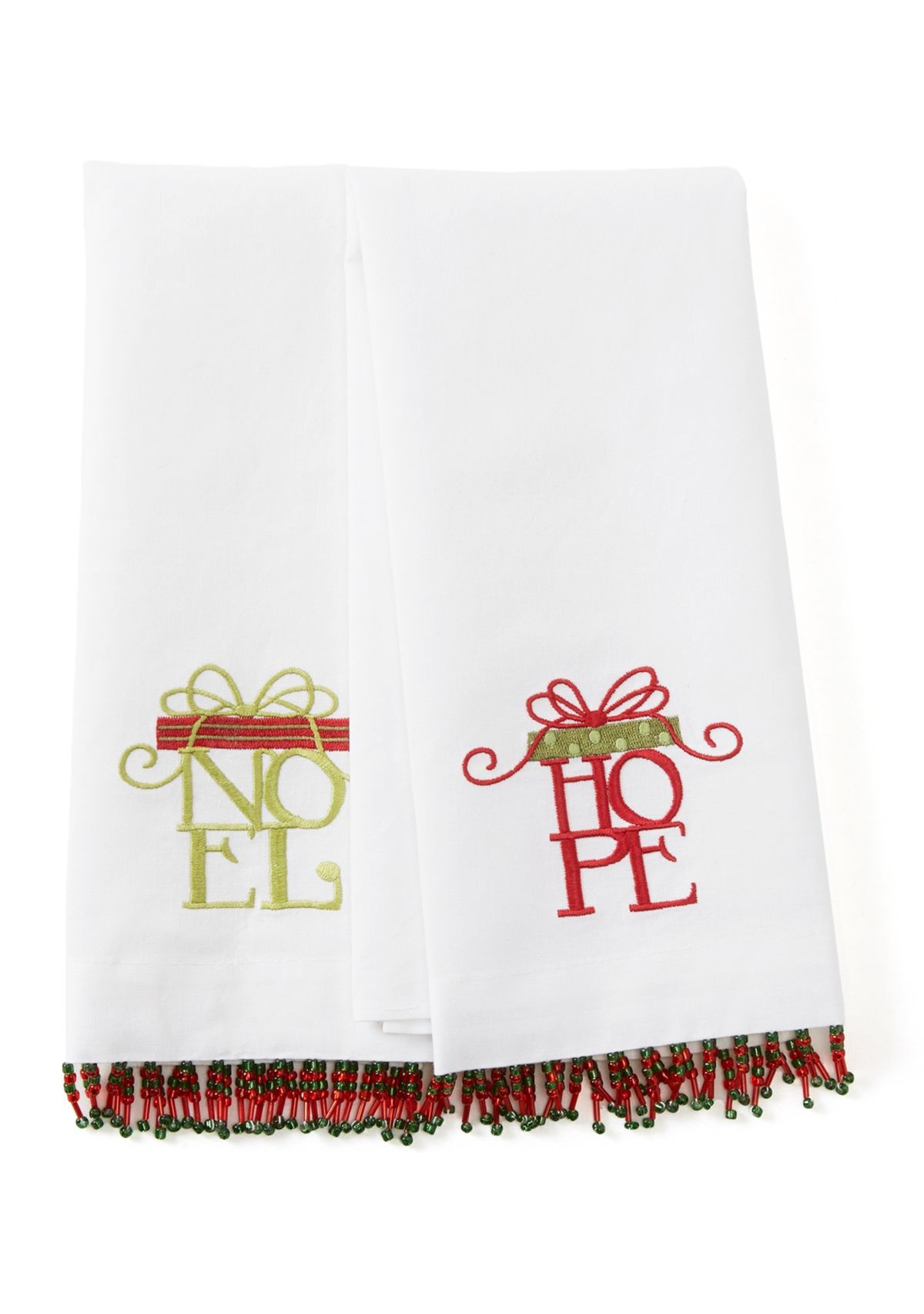 Set of 2 Hope/Noel Kitchen Towels