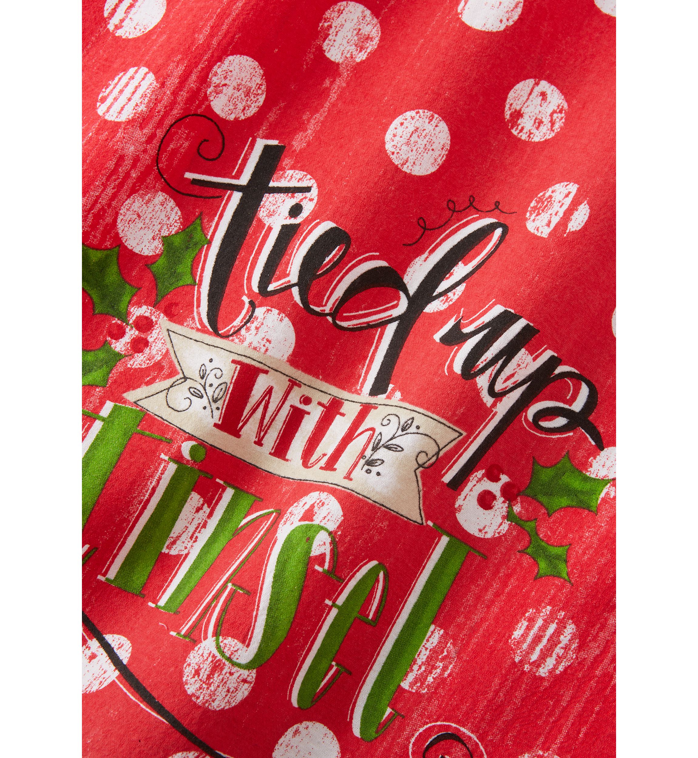 Set of 2 Tinsel in a Tangle Towels