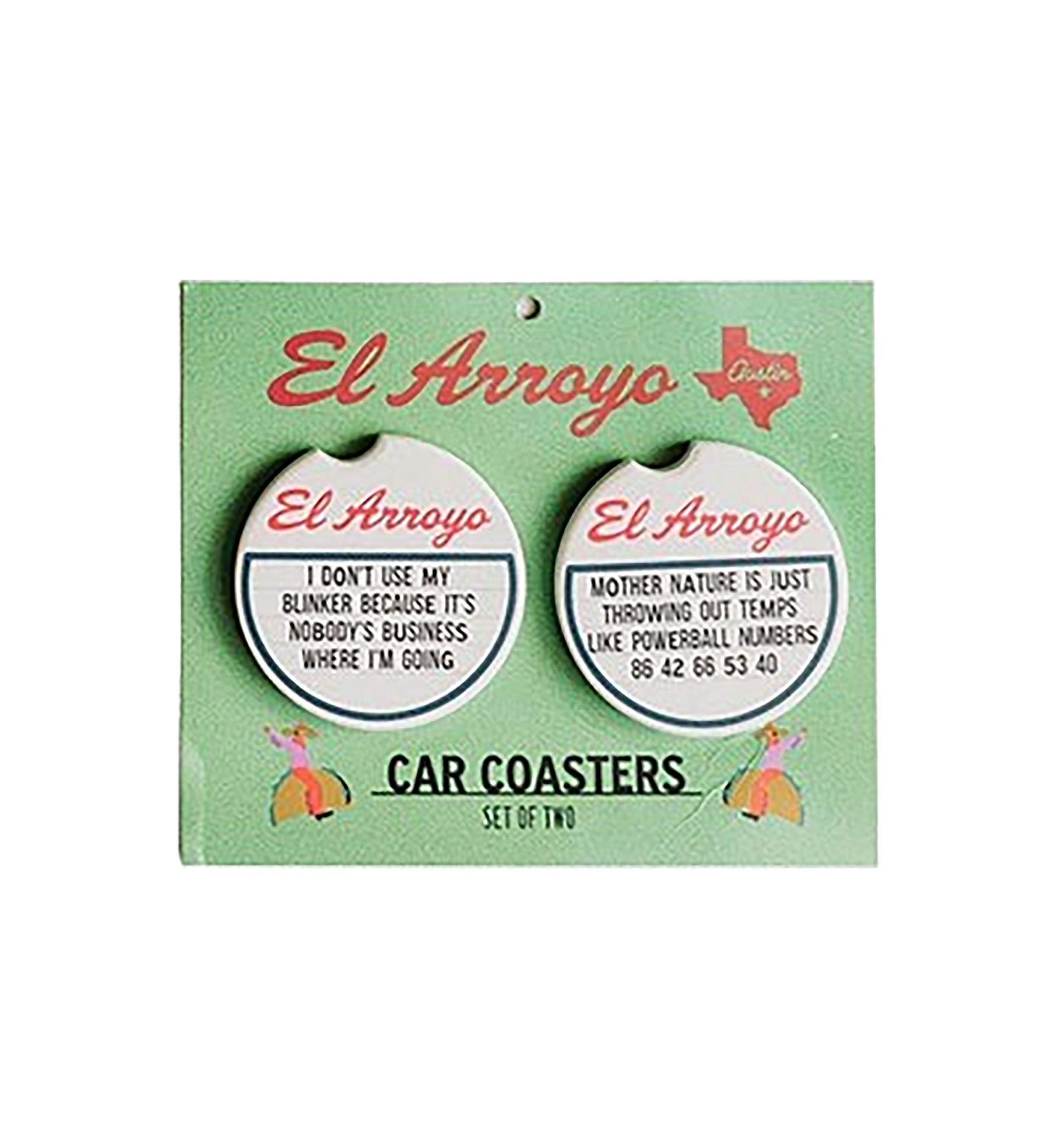 Mother Nature Car Coasters