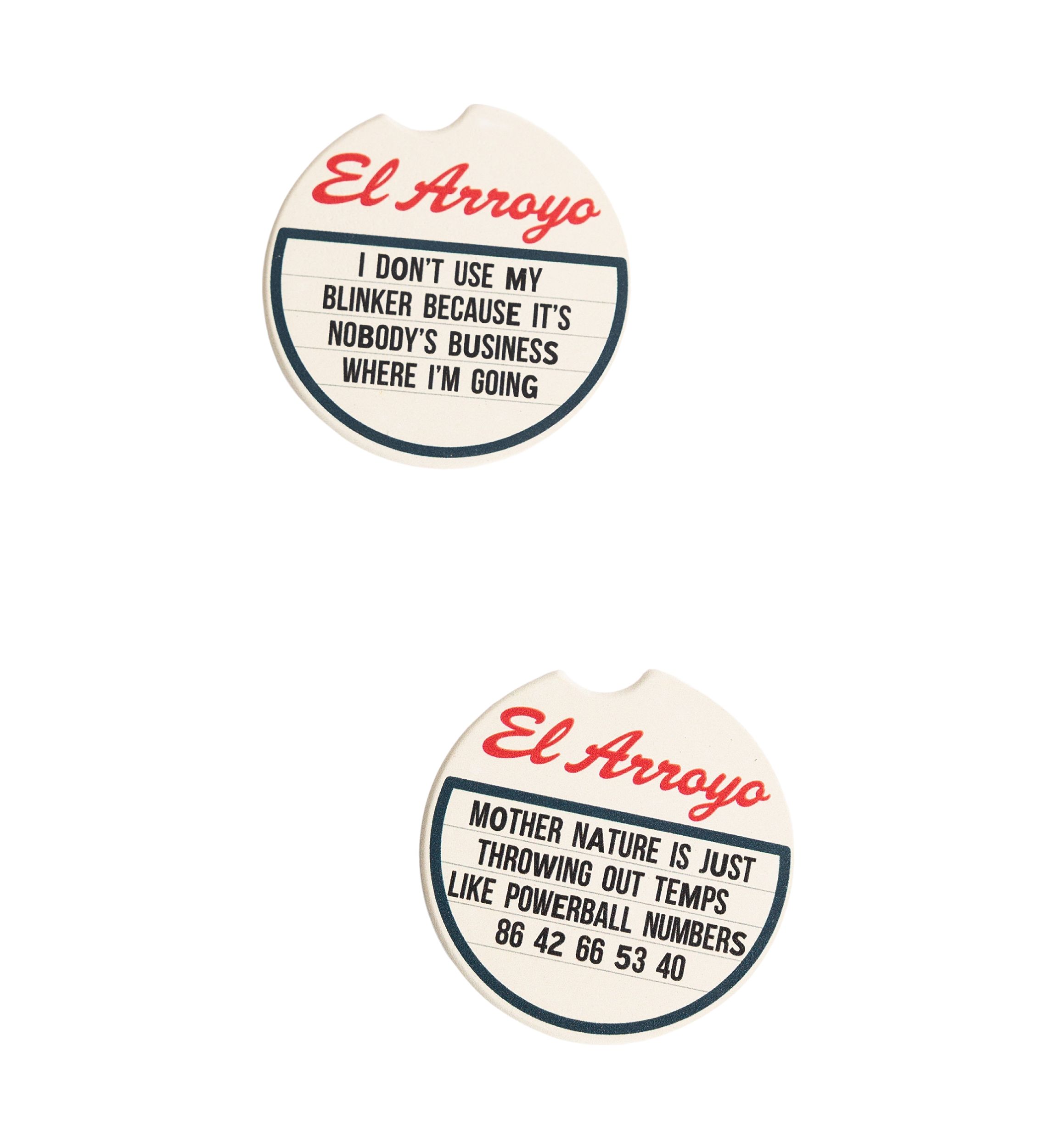 Mother Nature Car Coasters