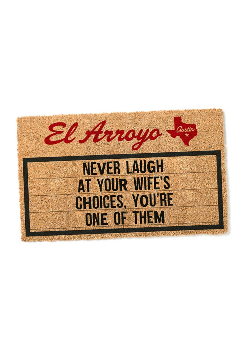 Wifes Choices Outdoor Doormat