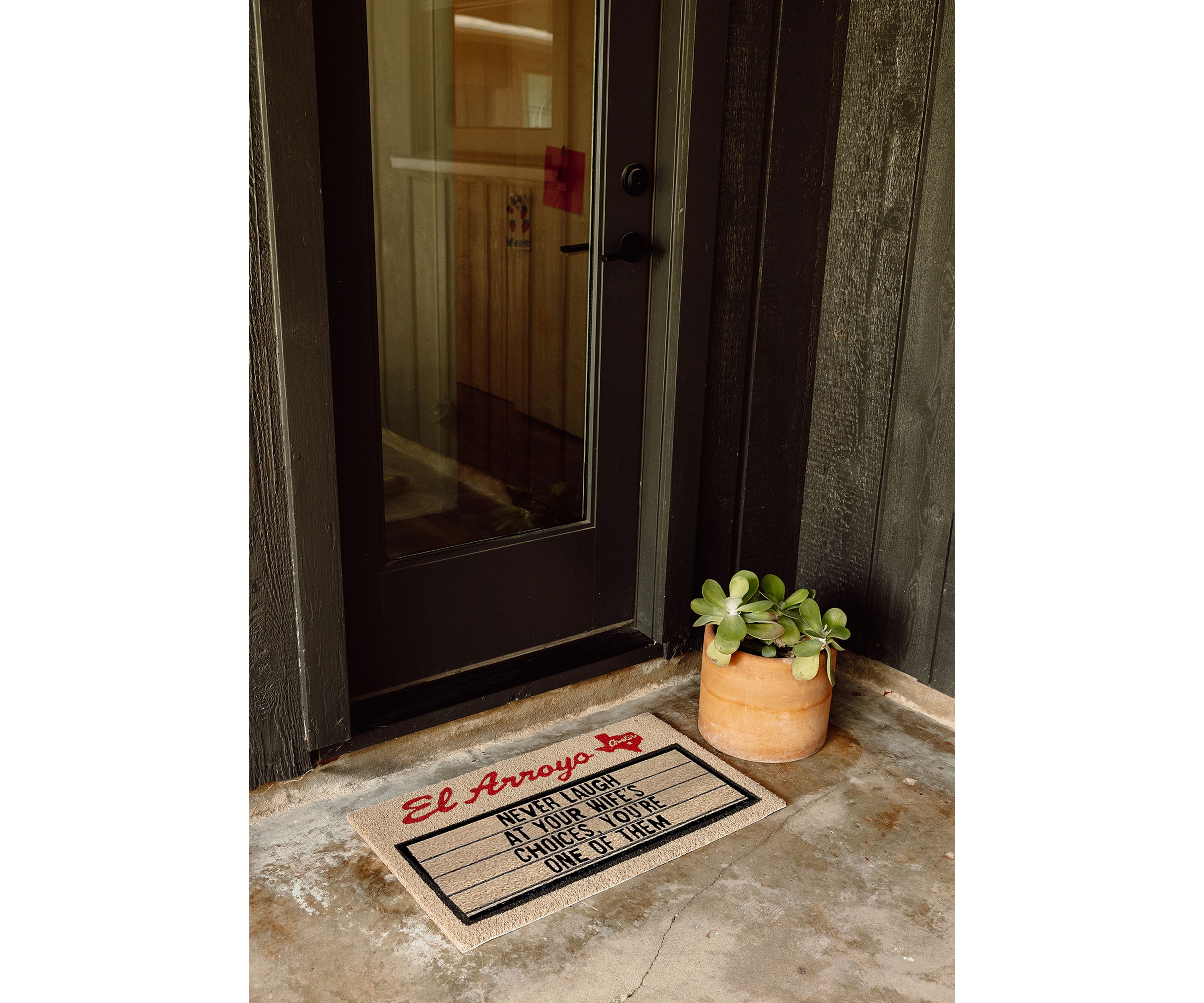 Wifes Choices Outdoor Doormat