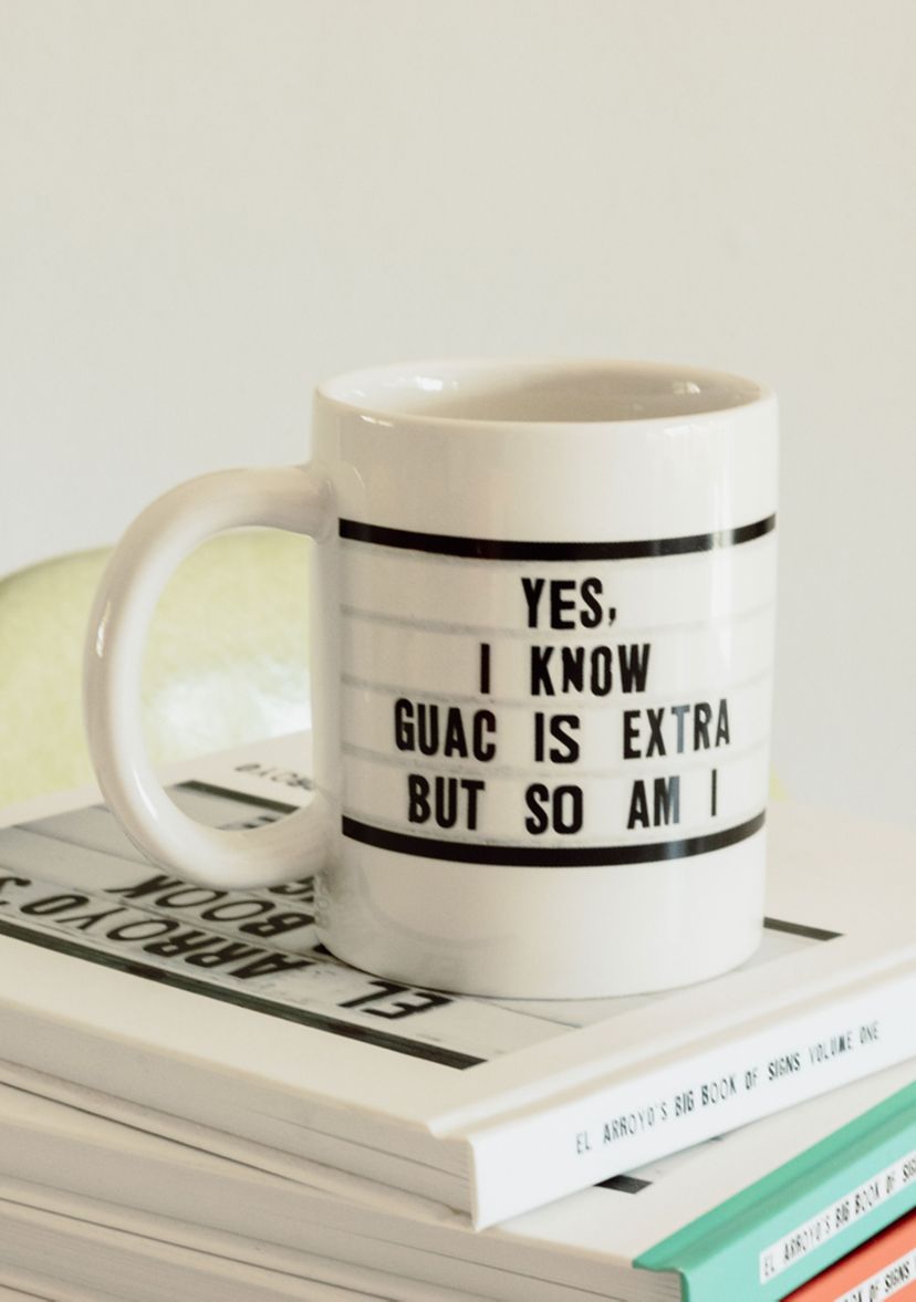 Guac Is Extra Mug 