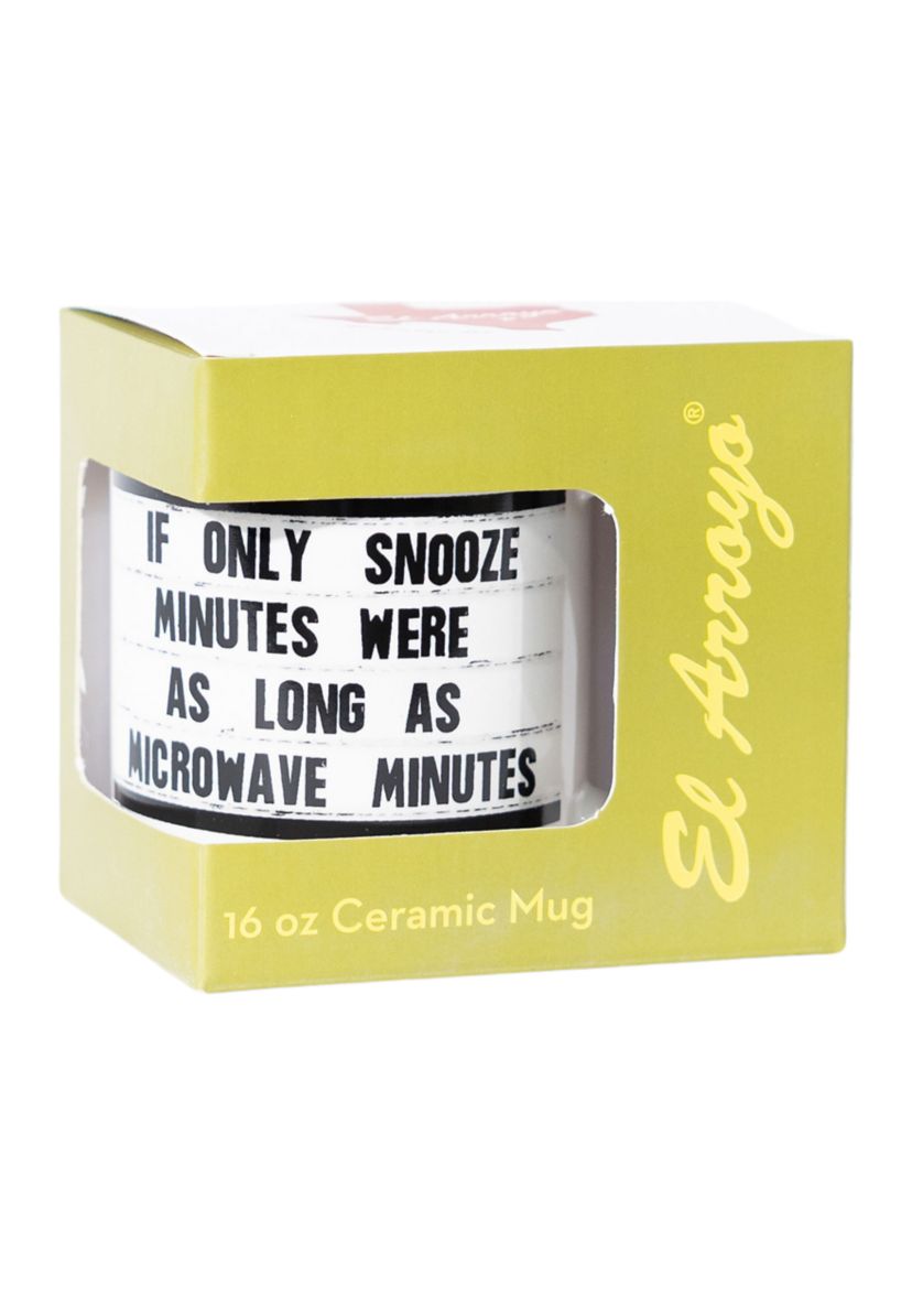 Snooze Minutes Mug