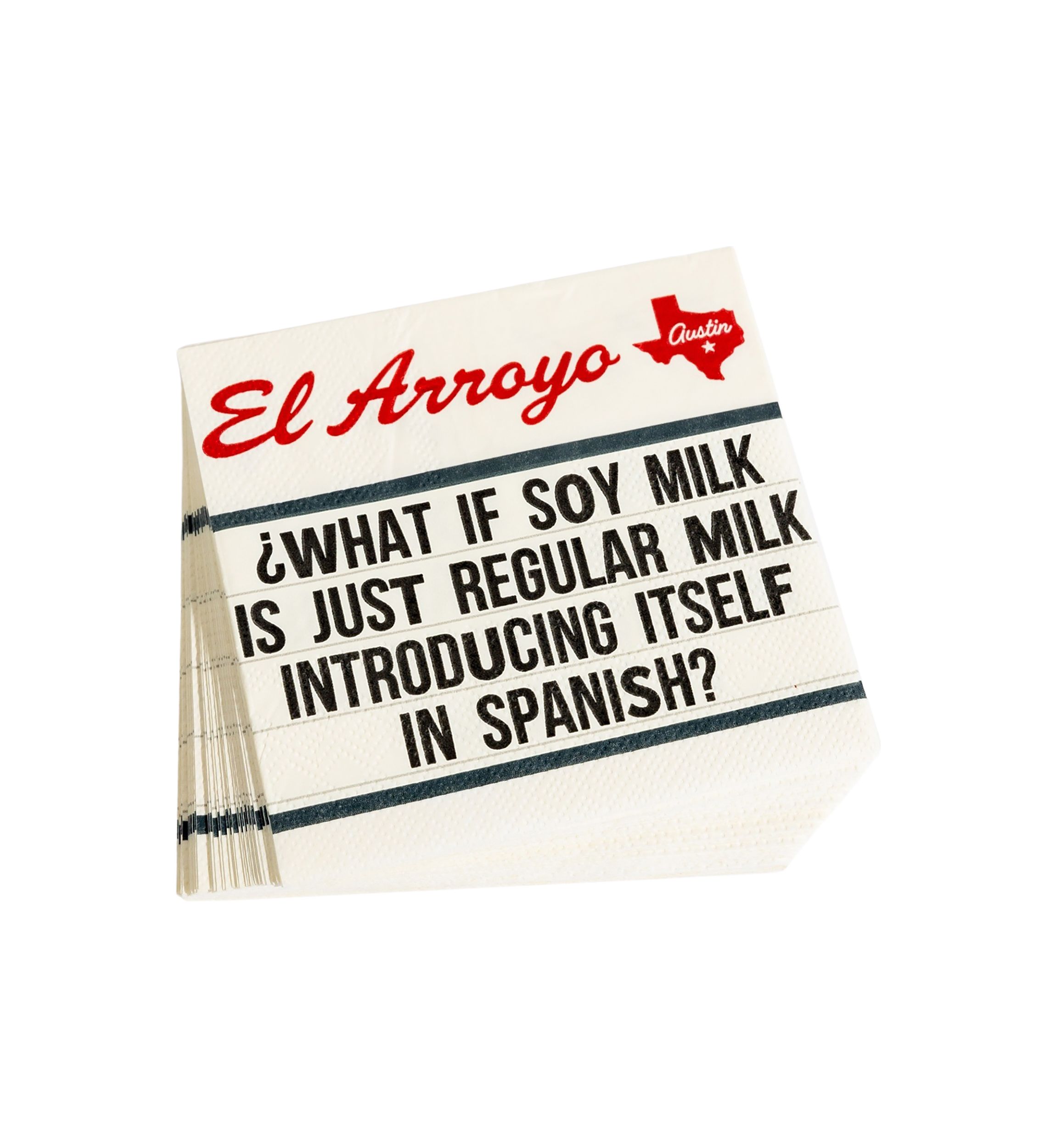 Soy Milk Napkins - Set of 25