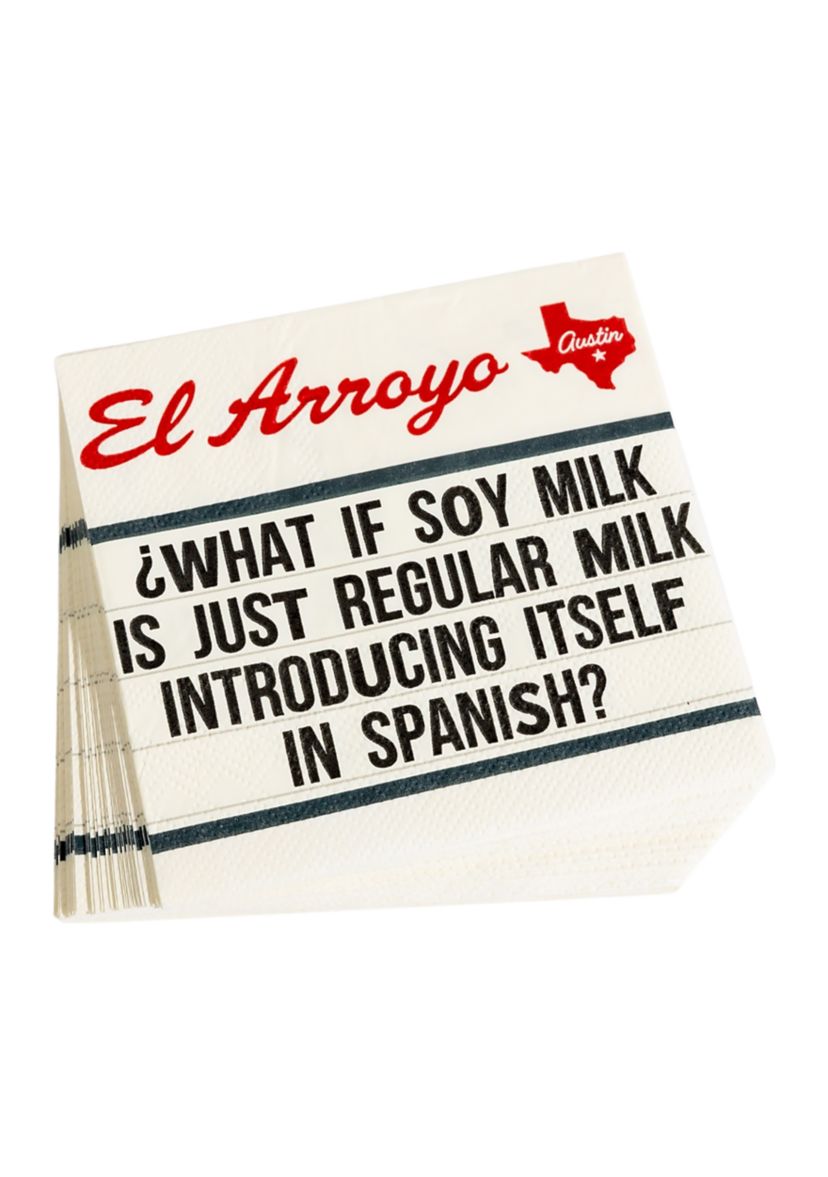 Soy Milk Napkins - Set of 25