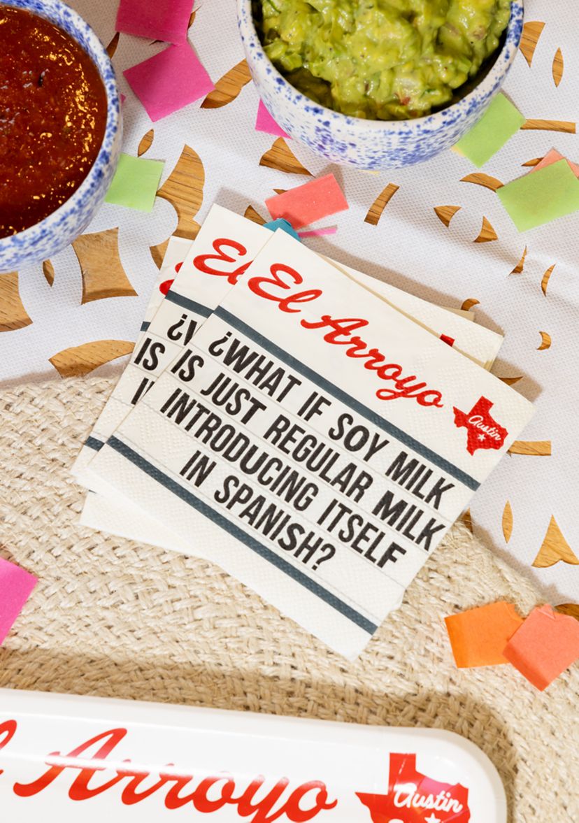 Soy Milk Napkins - Set of 25