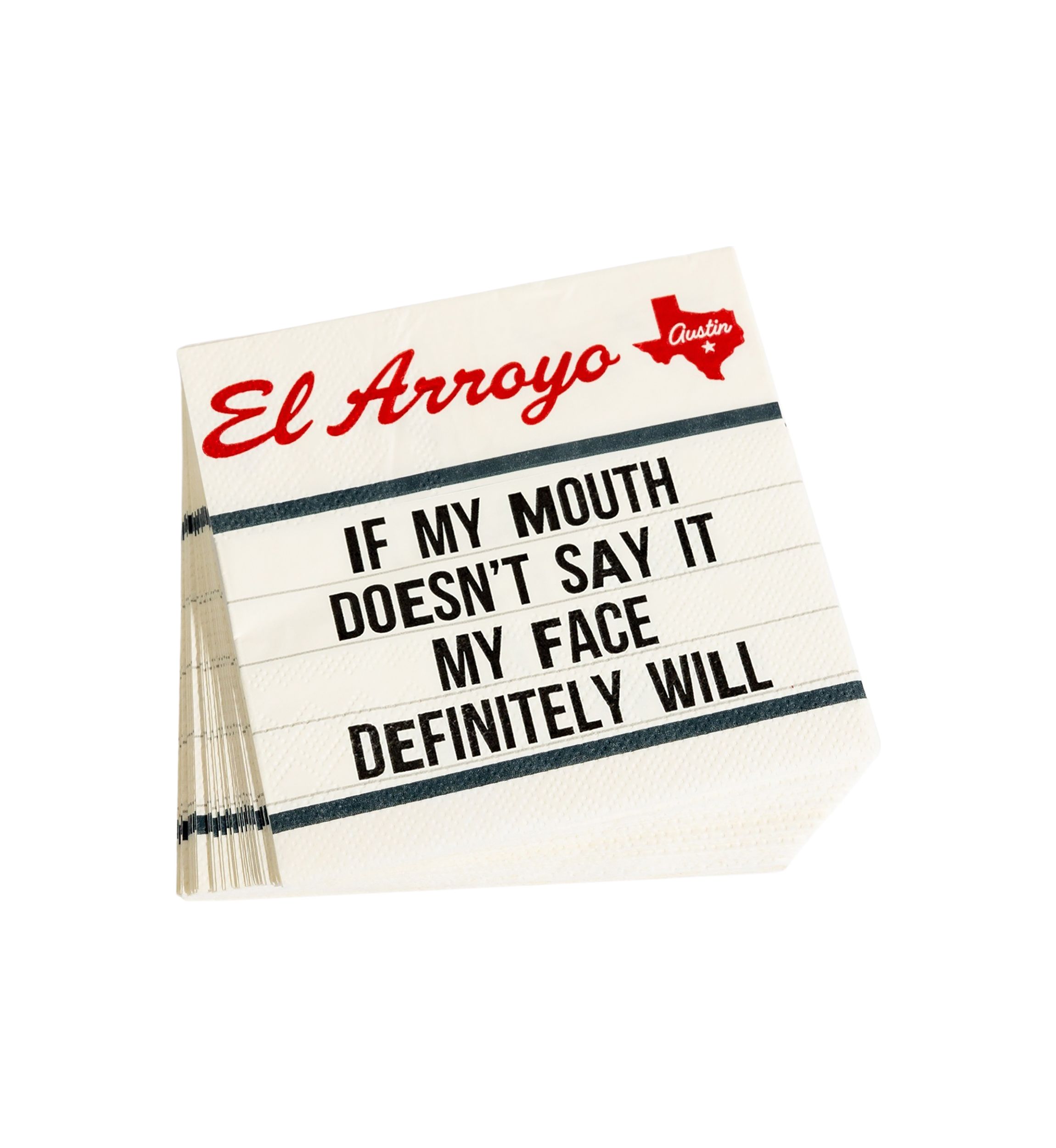 My Face Napkins - Set of 25