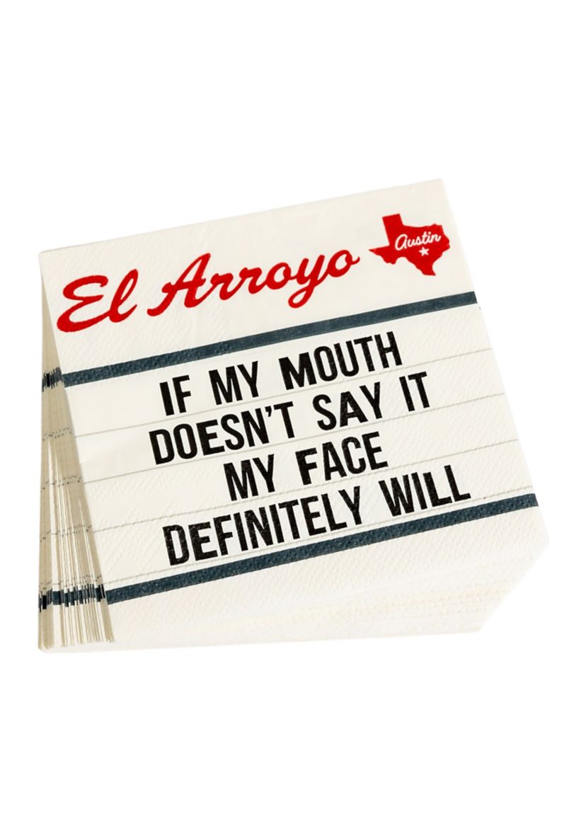 My Face Napkins - Set of 25