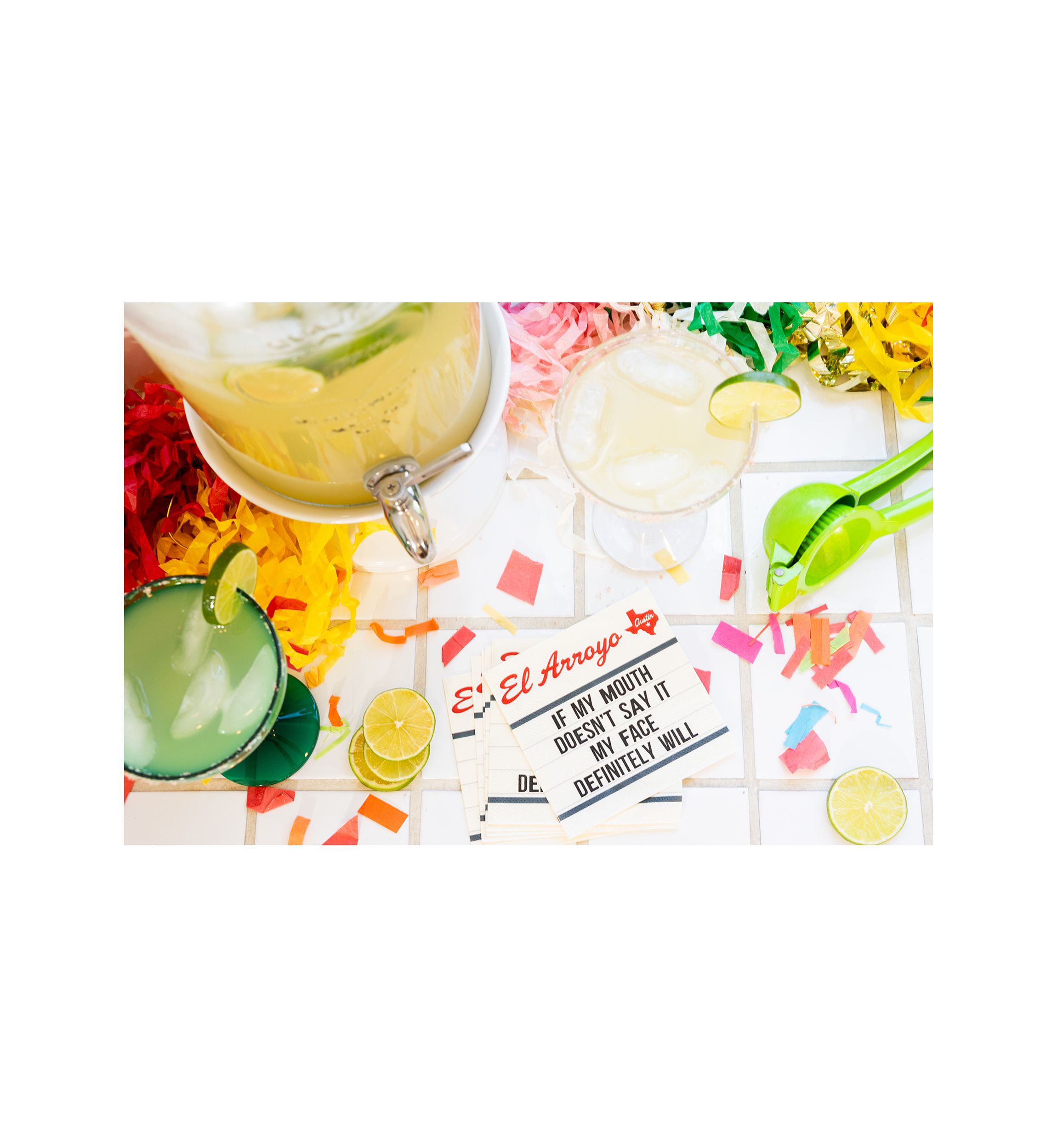 My Face Napkins - Set of 25