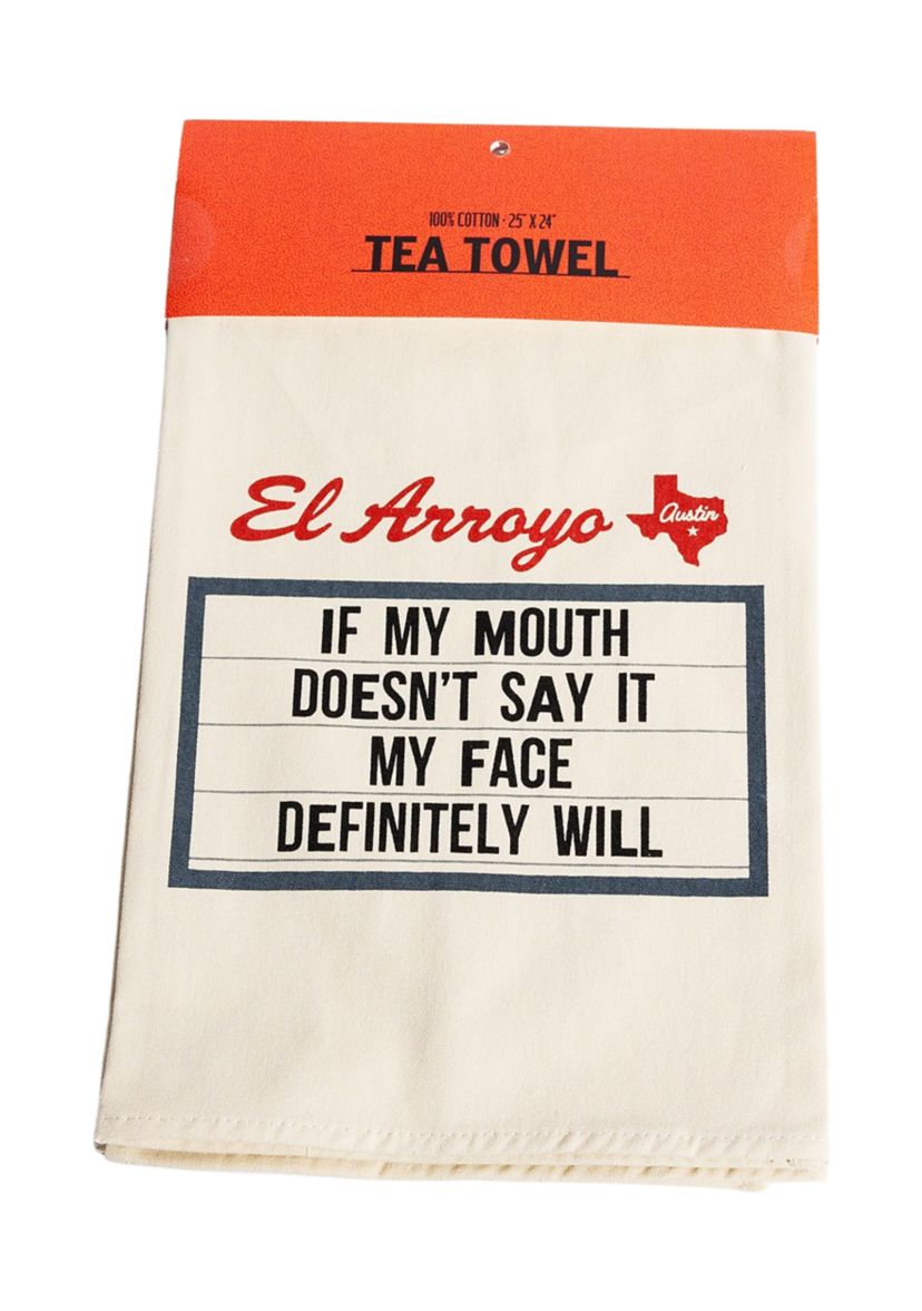 My Face Tea Towel